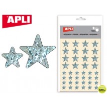 GOMETS APLI ESTRELLA HOLOGRAFICO BOLSA CON 3 HOJAS