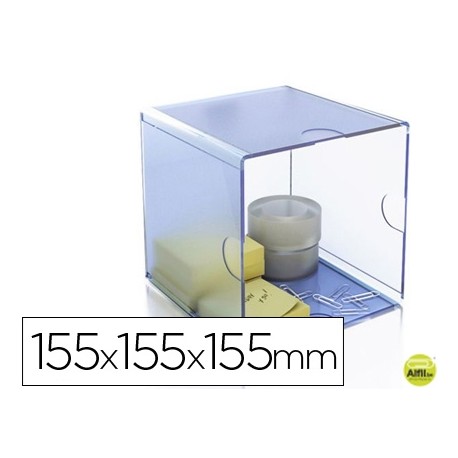 ARCHICUBO ARCHIVO 2000 HUECO ORGANIZADOR MODULAR PLASTICO 155X155X155XMM INCLUYE CLIPS DE SUJECION