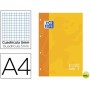 RECAMBIO COLOR OXFORD DIN 4A 80 HOJAS 90 GRS CUADROS 5 MM 4 TALADROS AMARILLO
