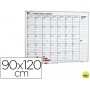 PLANNING MAGNETICO 1000/60 MENSUAL DIA A DIA SUPERFICIE BLANCA ROTULABLE 90X120