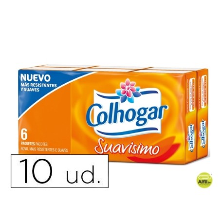 PAÑUELO DE PAPEL COLHOGAR PAQUETE CON 10 PAÑUELOS