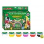 PASTA ALPINO PARA MODELAR MAGIC DOUGH ANIMALS CAJA DE 6 COLORES DE 40 GR