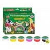 PASTA ALPINO PARA MODELAR MAGIC DOUGH ANIMALS CAJA DE 6 COLORES DE 40 GR
