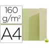 SUBCARPETA EXACOMPTA DIN A4 VERDE 160G/M2 CON SOLAPA INTERIOR