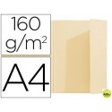 SUBCARPETA EXACOMPTA DIN A4 CREMA 160G/M2 CON SOLAPA INTERIOR