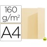 SUBCARPETA EXACOMPTA DIN A4 CREMA 160G/M2 CON SOLAPA INTERIOR