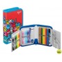 PLUMIER ESCOLAR MAPED MOONSTER CON CREMALLERA CONTINE 32 PIEZAS