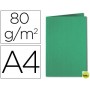 SUBCARPETA EXACOMPTA DIN A4 VERDE OSCURO 80G/M2