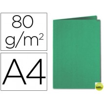 SUBCARPETA EXACOMPTA DIN A4 VERDE OSCURO 80G/M2