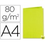 SUBCARPETA EXACOMPTA DIN A4 VERDE MENTA 80G/M2