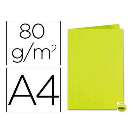 SUBCARPETA EXACOMPTA DIN A4 VERDE MENTA 80G/M2