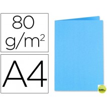 SUBCARPETA EXACOMPTA A4 AZUL TURQUESA 80G/M2