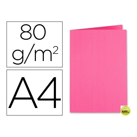SUBCARPETA EXACOMPTA A4 ROSA FUCSIA 80G/M2