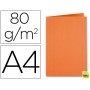 SUBCARPETA EXACOMPTA A4 NARANJA CLEMENTINA 80G/M2