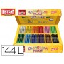 TEMPERA SOLIDA EN BARRA INSTANT POCKET ESCOLAR CAJA DE 144 UNIDADES 12 COLORES SURTIDOS