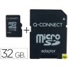 MEMORIA SD MICRO Q-CONNECT FLASH 32 GB CLASE 6 CON ADAPTADOR