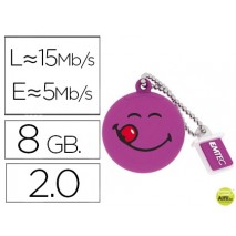 MEMORIA USB EMTEC FLASH 8 GB 2.0 ANIMALS YUM YUM