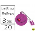 MEMORIA USB EMTEC FLASH 8 GB 2.0 ANIMALS YUM YUM