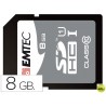 MEMORIA SDHC EMTEC FLASH 8 GB CLASE 10
