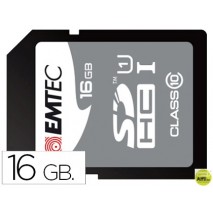 MEMORIA SDHC EMTEC FLASH 16 GB CLASE 10