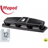 TALADRADOR MAPED ESSENTIALS METAL 4 TALADROS CAPACIDAD 12 HOJAS COLOR NEGRO