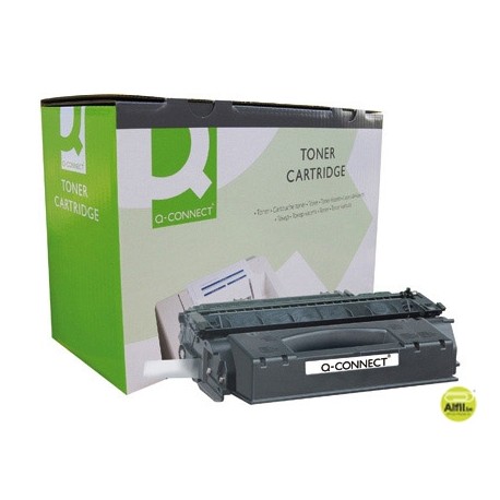 TONER Q-CONNECT COMPATIBLE HP CE255A PARA LASERJET P3015 / P3015D / 3015DN / 3015X -6.000PAG-