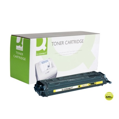 TONER Q-CONNECT COMPATIBLE HP CE322A PARA COLOR LASERJET P1525N/ 1525NW/ M1415FN/M1415FNW -1.300PAG-