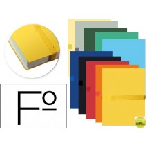 CARPETA PROYECTO FAST- PAPERFLOW FOLIO CON BOLSA Y SOLAPA LOMO EXTENSIBLE PACK DE 10 UNIDADES COLORE