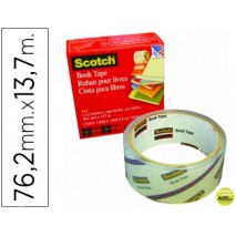 CINTA ADHESIVA SCOTCH 845 BOOK TAPE 76,2MM X 13,7 MT