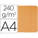 SUBCARPETAS CARTULINAS VIP FAST-PAPERFLOW FOLIO CON SOLAPA COLOR NARANJA