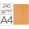 SUBCARPETAS CARTULINAS VIP FAST-PAPERFLOW FOLIO CON SOLAPA COLOR NARANJA