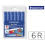 ROTULADOR STAEDTLER COLOR JUMBO TRAZO 3 MM -CAJAS UNICOLOR AZUL