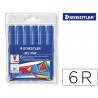 ROTULADOR STAEDTLER COLOR JUMBO TRAZO 3 MM -CAJAS UNICOLOR AZUL