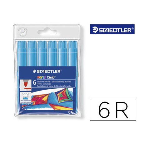 ROTULADOR STAEDTLER COLOR JUMBO TRAZO 3 MM -CAJAS UNICOLOR TURQUESA