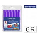 ROTULADOR STAEDTLER COLOR JUMBO TRAZO 3 MM -CAJAS UNICOLOR LILA