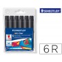 ROTULADOR STAEDTLER COLOR JUMBO TRAZO 3 MM CAJAS UNICOLOR NEGRO