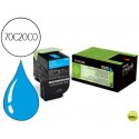 TONER LEXMARK CIAN RETORNABLE 1000 PAG MS310D/410D MS310DN/410DN/510DN 410DTN