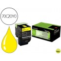 TONER LEXMARK AMARILLO RETORNABLE 1000 PAG MS310D/410D MS310DN/410DN/510DN 410DTN