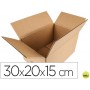 CAJA PARA EMBALAR Q-CONNECT AMERICANA MEDIDAS 300X200X150 MM ESPESOR CARTON 5 MM