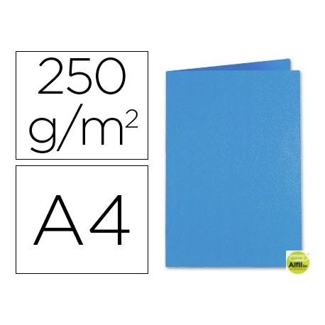 SUBCARPETA EXACOMPTA FOLDYNE A4 AZUL OSCURO 250 GR