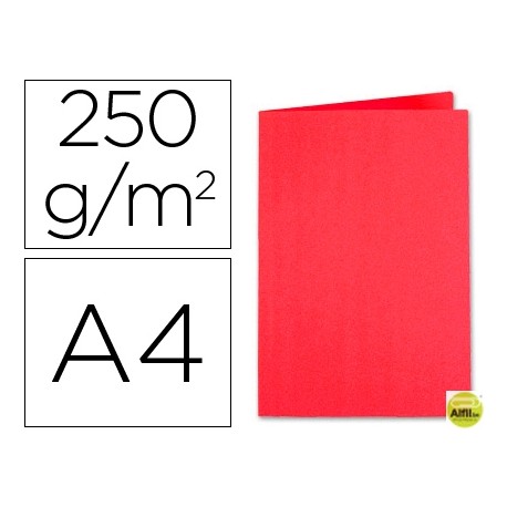SUBCARPETA EXACOMPTA FOLDYNE A4 ROJO 250 GR