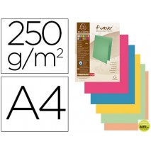 SUBCARPETA EXACOMPTA FOLDYNE A4 PAQUETE DE 100 COLORES SURTIDOS 250 GR