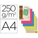 SUBCARPETA EXACOMPTA FOLDYNE A4 PAQUETE DE 100 COLORES SURTIDOS 250 GR