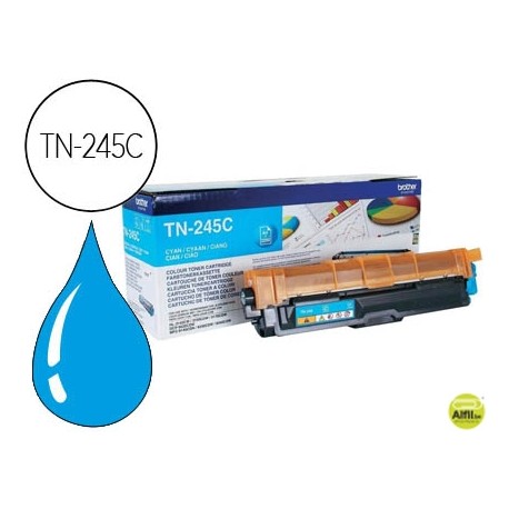 TONER BROTHER TN-245C 2200 PAG HL3140CW/3150CDW/3170CDW DCP9020CDW MFC9140CDN/9330CDW/9340CDW