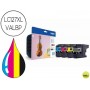 INK-JET BROTHER DCP-J4110DW MFC-J4410DW/4510DW/4710DW PACK 4 COLORES ALTA CAPACIDAD -1200 PAG
