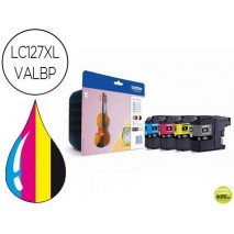 INK-JET BROTHER DCP-J4110DW MFC-J4410DW/4510DW/4710DW PACK 4 COLORES ALTA CAPACIDAD -1200 PAG