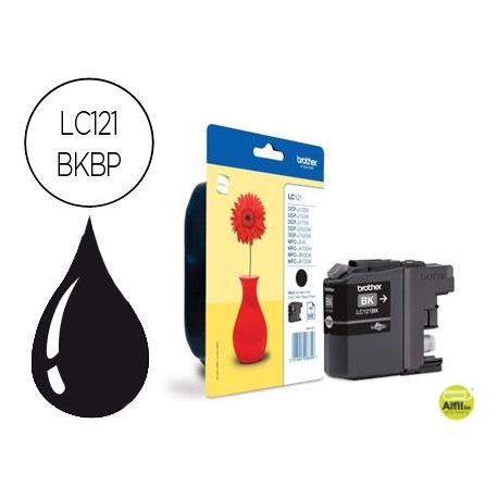 INK-JET BROTHER DCP-J132W/152W/552DW/752DW & MFC-J470DW/650DW/870DW NEGRO -300 PAG