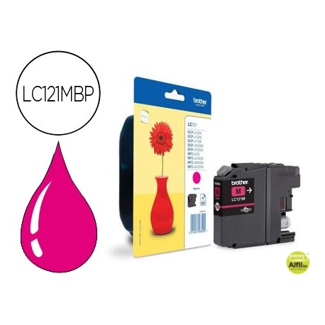 INK-JET BROTHER DCP-J132W/152W/552DW/752DW & MFC-J470DW/650DW/870DW MAGENTA -300 PAG