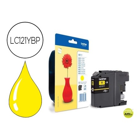 INK-JET BROTHER DCP-J132W/152W/552DW/752DW MFC-J470DW/650DW/870DW AMARILLO -300 PAG