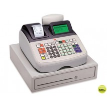 REGISTRADORA OLIVETTI ECR 8200 S CAJON GRANDE CAJA PROFESIONAL CONECTABLE PC Y LECTOR CODIGO BARRAS